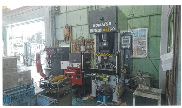 【コマツ産機 60TON 自動プレス】
