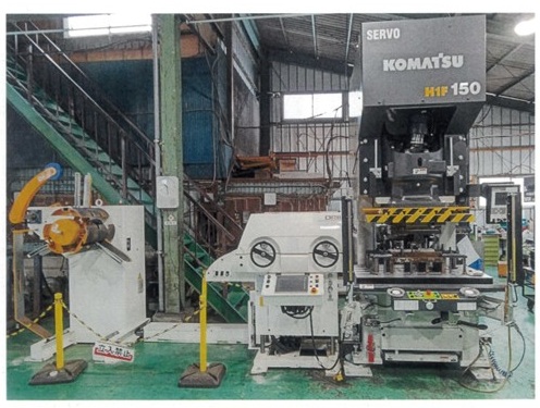 【コマツ産機 H1F150 サーボ 150TON 自動ライン】